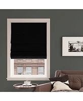Pryer Textured 100% Blackout Cordless Roman Shade