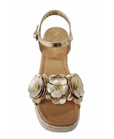 Nina Big Girls Mercy Casual Wedge Sandals