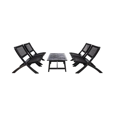 Blaze 5 Pc Outdoor Living Set