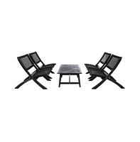 Blaze 5 Pc Outdoor Living Set