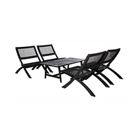 Blaze 5 Pc Outdoor Living Set