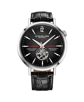 Stuhrling Mens 1021 Quasar Skeleton Automatic 42mm Watch