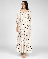 Seraphine Women's Maternity Shirred Bodice Midi Dress