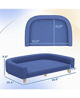 PawHut Dog Sofa Couch with Washable Cushion for Large Dogs, Cats,