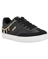 Guess Women's Naoko Charms Lace-Up Court Sneakers