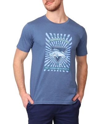 Tailorbyrd Men's Fishing Club Graphic T-Shirt