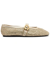 Arezzo Women's Esme Round Toe Ballet Flats