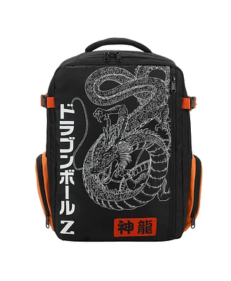 Dragon Ball Z Shenron Line Art Black 17" Large Travel Backpack