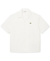 Lacoste Men's Waffle-Print Logo Shirt - 70V