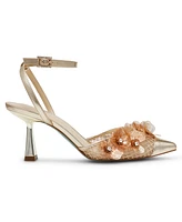 Betsey Johnson Women's Carli Flower Ornament Pumps