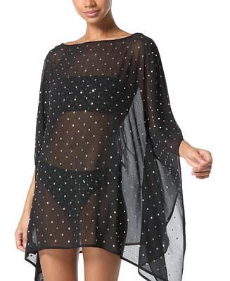 Michael Kors Women's Studded Chiffon Caftan
