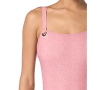 Michael Kors Women's Grommet Scoop-Neck One-Piece Swimsuit