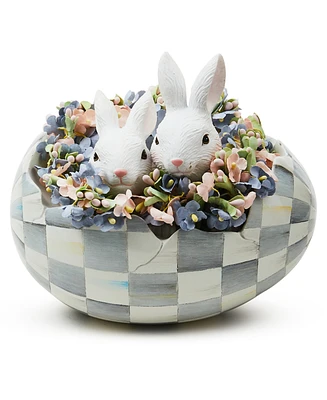 Mackenzie-Childs Cameo Peekaboo Egg Decor