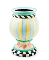 Mackenzie-Childs Rosy Meadow Medium Plant Urn