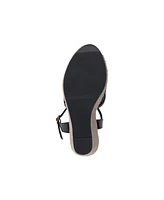 Gc Shoes Women's Mila Embellished Espadrille Wedge Sandals