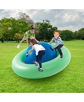 7.5-Ft Inflatable Dome Rocker - 6 Handles, Kids Bouncer