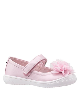 Nina Little Girls Natty Pearlized Round Toe Sneakers