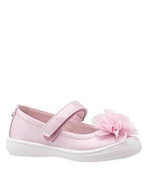 Nina Little Girls Natty Pearlized Round Toe Sneakers