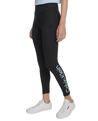 Calvin Klein Performance Women's High-Rise Logo 7/8 Leggings