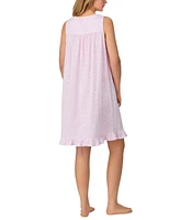 Eileen West Women's Cotton Sleeveless Floral Nightgown