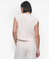 Dkny Women's Aero Crepe Vest