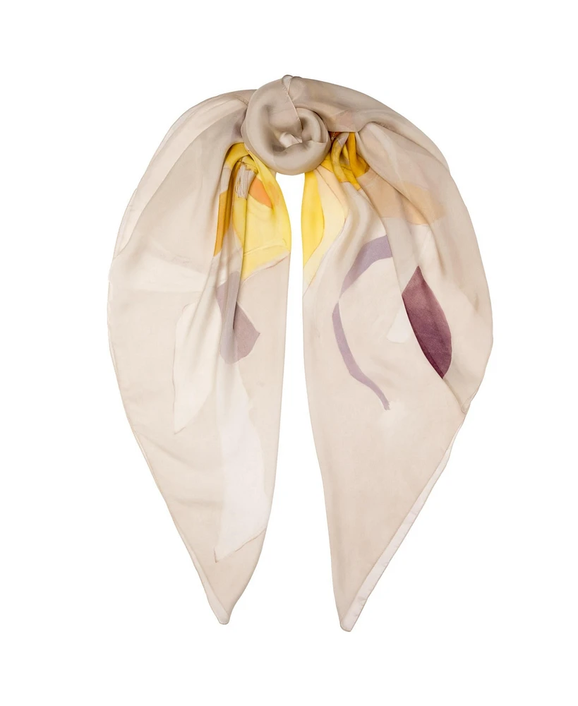 Sonia - Large Silk Scarf for Women