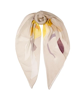 Sonia - Large Silk Scarf for Women