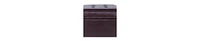 Tufted Leatherette Ottoman – Square Wooden Storage with Lift-Off Lid