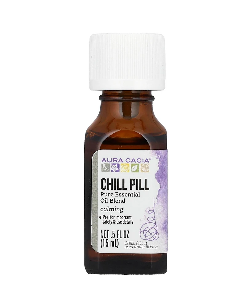 Aura Cacia Pure Essential Oil Blend Chill Pill