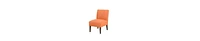 Upholstered Accent Chair with Wood Frame and Channel Tufted Back