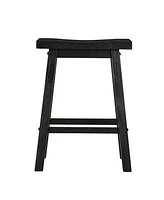 Counter Stool with Ergonomic Saddle Seat for Comfortable and Stylish Seating