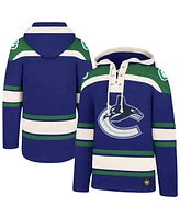 '47 Brand Men's Royal Vancouver Canucks Superior Lacer Pullover Hoodie