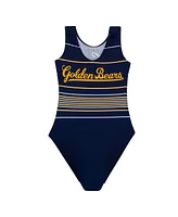 Gk Elite Big Girls Navy Cal Bears Spirit Leotard