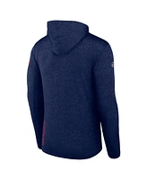 Fanatics Men's Navy Columbus Blue Jackets Authentic Pro Lightweight Pullover Hoodie