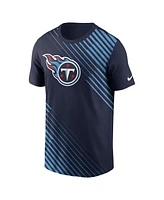 Nike Men's Navy Tennessee Titans Yard Line Fashion Asbury T-Shirt