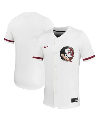 Nike Men's and Women's White Florida State Seminoles Replica Softball Jersey