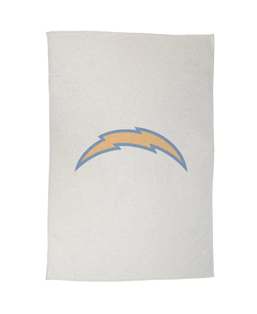 Logo Brands Los Angeles Chargers 54" x 84" Sweatshirt Blanket