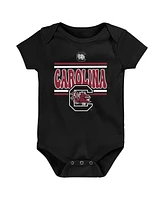 Outerstuff Baby Boys and Girls 3-Pack South Carolina Gamecocks Sunday Comics Bodysuit Set