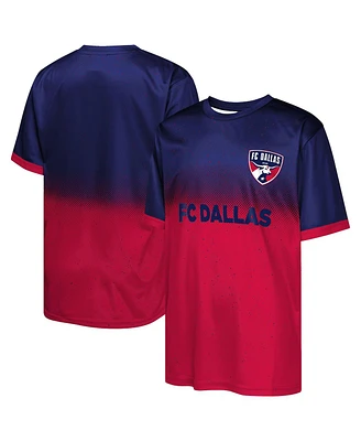 Outerstuff Big Boys and Girls Blue Fc Dallas Stalwart Defender T-Shirt
