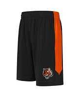Outerstuff Big Boys and Girls Black Cincinnati Bengals Fashion Shorts