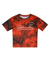Outerstuff Preschool 2-Piece Orange San Francisco Giants Hitter Infielder T-Shirt and Shorts Set
