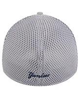 New Era Men's Gray York Yankees Linear 39Thirty Flex-Fit Hat