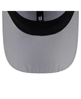 New Era Men's Gray Los Angeles Angels Linear 39Thirty Flex-Fit Hat