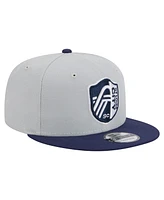 New Era Men's Gray St. Louis City Sc Color Pack Two-Tone 9FIFTY Snapback Hat