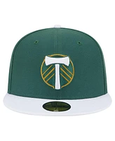 New Era Men's Green Portland Timbers 2025 Kickoff 59FIFTY Fitted Hat