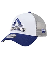 New Era Men's White Los Angeles Dodgers 2024 World Series Champions 9Forty Adjustable Hat