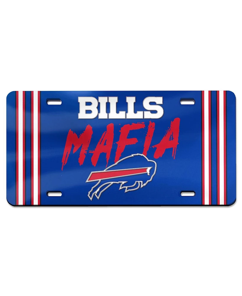 Wincraft Buffalo Bills Mafia Laser Cut Acrylic License Plate
