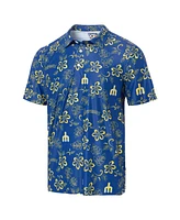 Reyn Spooner Men's Royal Seattle Mariners Cooperstown Collection Performance Polo Shirt