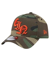 New Era Men's Camo Cincinnati Bengals Mystic Camo A-Frame 9FORTY Adjustable Hat