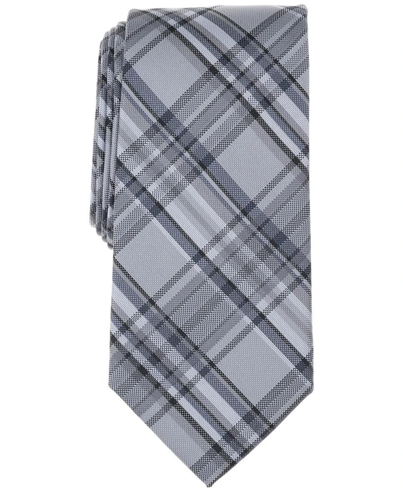 Club Room Men's Bailey Plaid Tie, Exclusively at Macy's